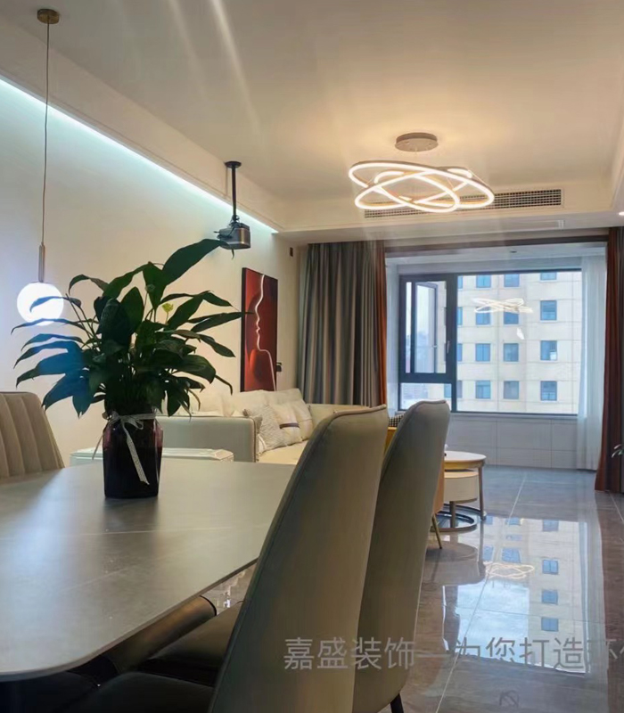 龙景130平现代风格